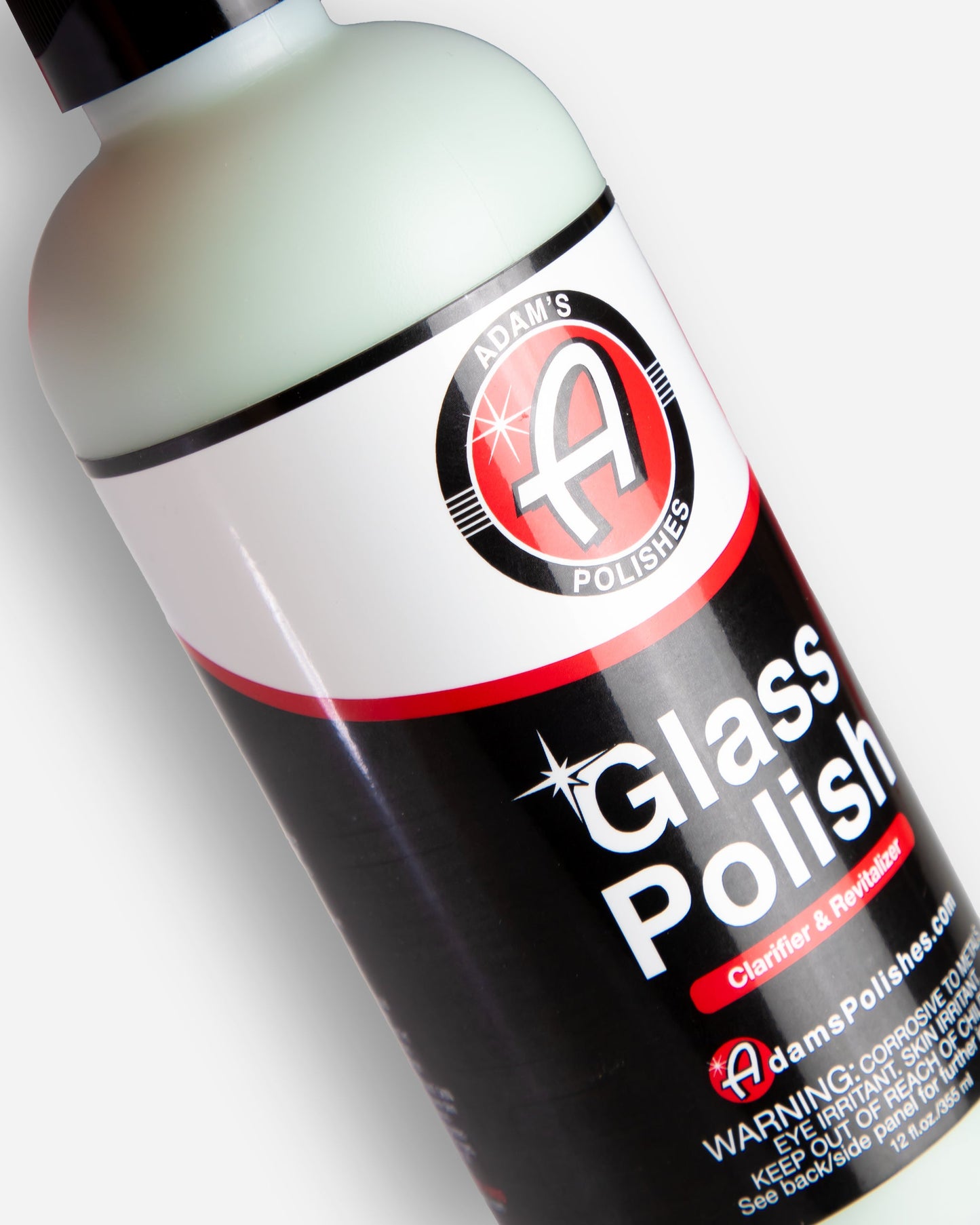 Adam's Glass Polish Clarifier & Revitalizer 12oz