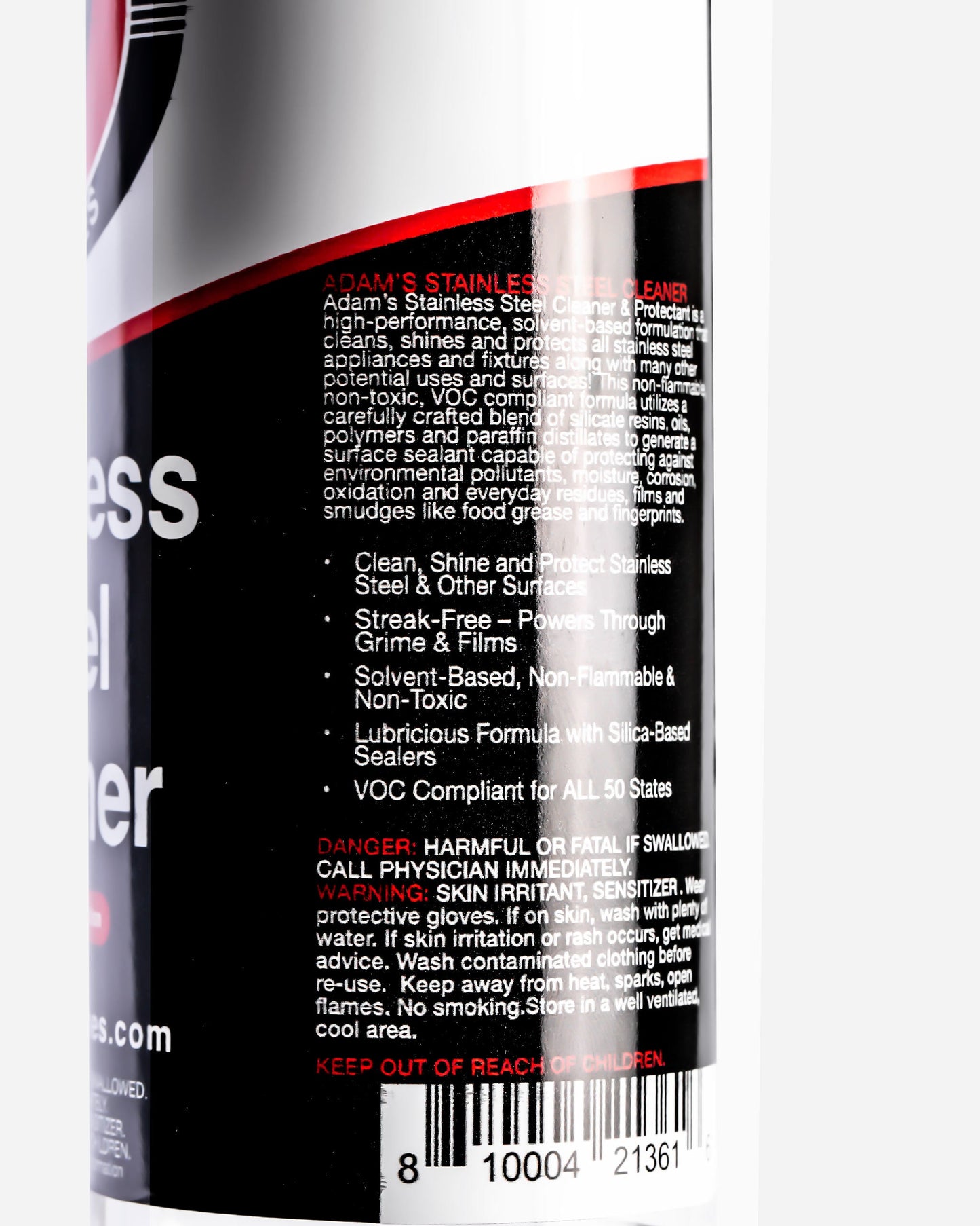 Adam's Stainless Steel Cleaner 16oz