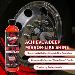 Renegade Red Show Shine Liquid Metal Polish 12oz