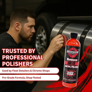 Renegade Red Show Shine Liquid Metal Polish 12oz