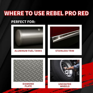 Renegade Pro Red Heavy Cut Metal Polish 24oz