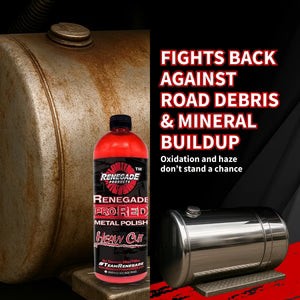 Renegade Pro Red Heavy Cut Metal Polish 24oz