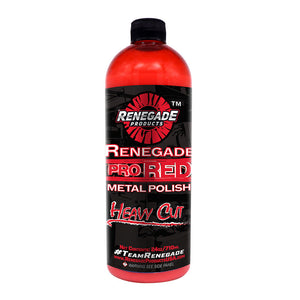 Renegade Pro Red Heavy Cut Metal Polish 24oz